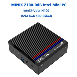 MINIX Z100-0dB Intel N100 gaming pc DDR4 WIFI6 4k 60hzWindows 11 PRO mini laptop - Picture 1 of 11