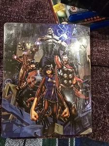 MARVEL AVENGERS - SCHÖNES FULL GLOSS PS4 / STEELBOOK. OHNE SPIEL. - Bild 1 von 2