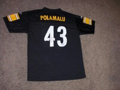 Camiseta de fútbol juvenil XL Pittsburgh Steelers Troy Polamalu Foto 1 de 4