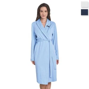 Lingery Vestaglia Sciallata da Donna in Cotone Leggero 8091 S38 - Foto 1 di 3