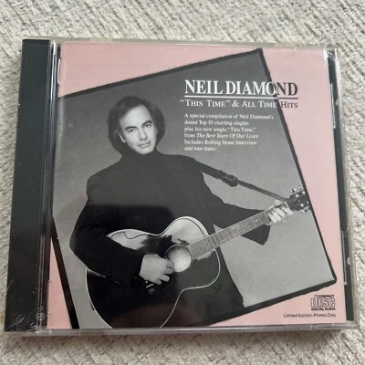 NEIL DIAMOND-THIS TIME & ALL TIME HITS-CD PROMO RARE FACTORY SEALED-(Pop/Rock,Si - Image 1 of 3