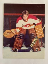 1981-82 Calgary Flames Postcards / Photos PAT RIGGIN - Rare & Vintage !