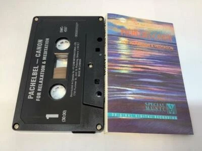 PACHELBEL CANON Audio Cassette Tape WITH THE SOUND OF THE OCEAN SURF SMC-4597 - Image 1 of 4