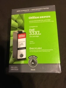 Office Depot Brand 332-233/24973520 Dell 33XL Remanufactured Cartridge (Black) - Picture 1 of 4