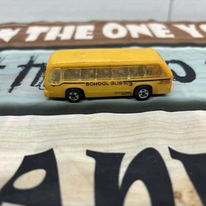 Hot Wheels 1984 School Bus Mattel No.3 Made In Malaysia - Picture 1 of 8