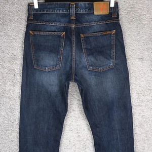NUDIE JEANS HOMBRE PROMEDIO JOE CONTRASTE ÍNDIGO W34 L34 AZUL RECTO DENIM ECO - Imagen 1 de 9