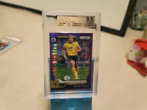2019 Prizm EPL Breakaway Adama Traore Violet Prizm RC Card /75 BGS 9.5 T7825 - Picture 1 of 6