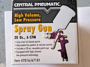 20oz High Volume Low Pressure Spray Gun 50-70 PSI 47016 - Picture 1 of 4