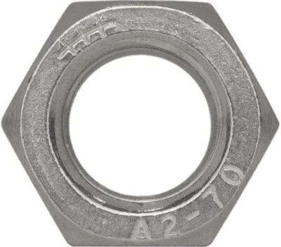 DIN 934 Sechskantmutter Edelstahl A2 Mutter Muttern M1 - M48 - Bild 1 von 4