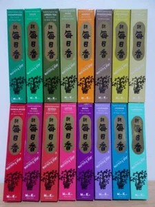 Morning Star ~ 16 Fragrances ~ Traditional Japanese Style Incense Sticks - Picture 1 of 17