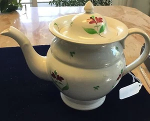 Antique English Teapot - Picture 1 of 7