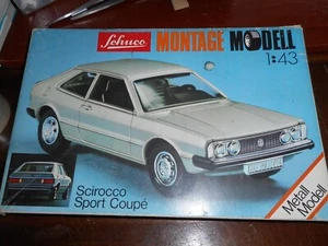 SCHUCO MONTAGE MODELL VW SCIROCCO SCALA 1/43 KIT COMPLETO, CONDIZIONI AM/M. - Foto 1 di 8