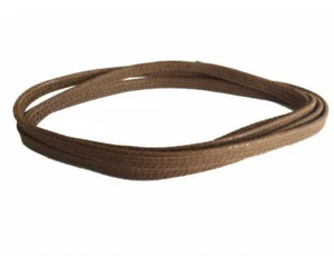 Cordones finos de cera plana camel - los mejores cordones de cera. botas de amarre - Imagen 1 de 2