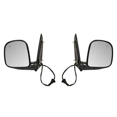 Par de espejos retrovisores laterales conductor y pasajero para Chevy Express 1500 1996-2002 Foto 1 de 4