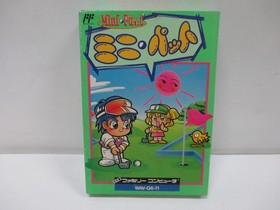 NES -- Mini Putt -- New!! Golf. Famicom, JAPAN Game. 10858