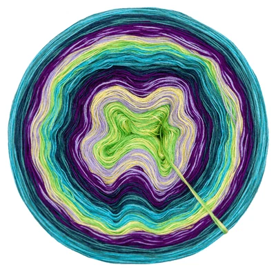 Bobbel Paradiesvogel Farbverlaufsgarn 3-/4-fädig 800-2000m Häkeln Stricken - Bild 1 von 3