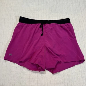 Janji 5” AFO Pantaloncini Middle Uomo Taglia Media Corsa Ovunque Magenta Fitness Palestra - Foto 1 di 6