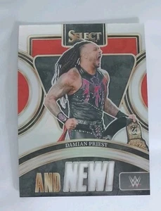 2024 Panini Select WWE - And New! - Damian Priest - SILVER PRIZM - Bild 1 von 2