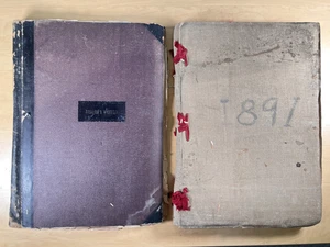 1891 The Youth's Companion & 1873 Harpers Weekly Publications in String Binders - Picture 1 of 23