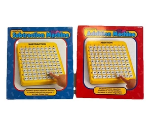 Lakeshore Mathematik Addition Subtraktionsmaschinen 2 pädagogisches Vintage Spielzeug in Box - Bild 1 von 4