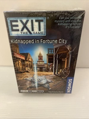 Exit The Game Party Game ‘Kidnapped in Fortune City Box’ New Factory Sealed - Image 1 of 4