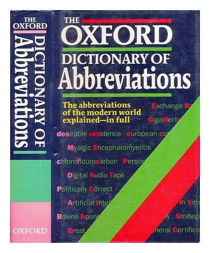 OXFORD UNIVERSITY PRESS The Oxford dictionary of abréviations / [compilé par Ma - Photo 1/1
