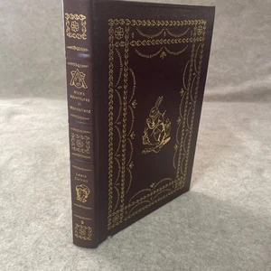 Easton Press 100 Greatest Alice's Adventures in Wonderland Lewis Carroll NrMT VC - Imagen 1 de 11