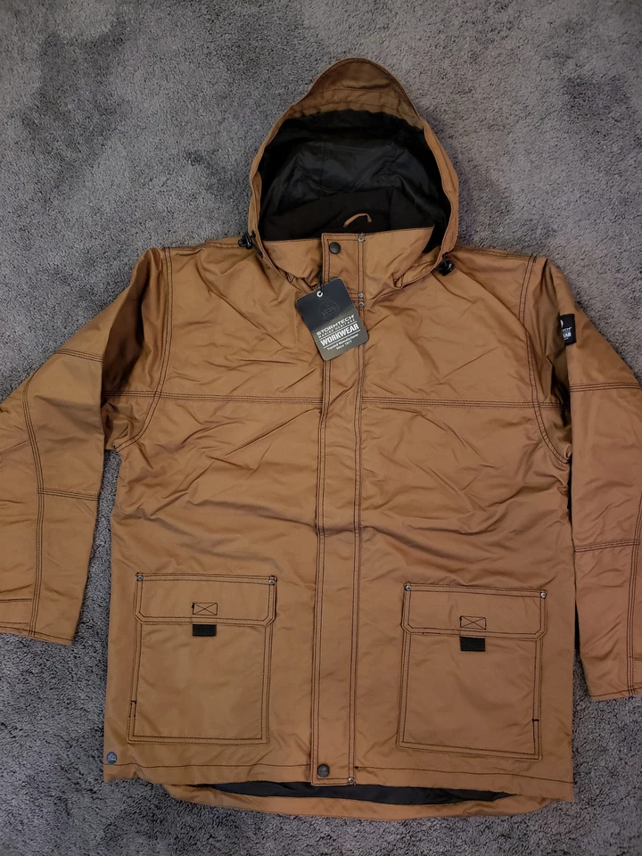 Abrigo de invierno STORMTECH - Parka tostada con capucha - Talla M Foto 1 de 1