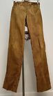 1970s Beige Yellow Corduroy Trousers Wrangler Vintage Cotton Flared XS 25x31