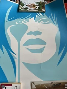 Pure Evil Screen Print Roger Vadim’s Nightmare Blue Brigitte Bardot 59/100 - Picture 1 of 7