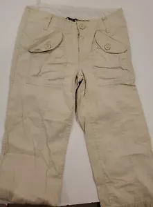 Gap Cargo pants Size 1 100% cotton kakhi - Picture 1 of 6