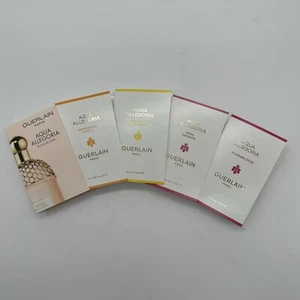 5PC Guerlain Aqua Allegoria Eau De Toilette Sample Set (see Description) - Picture 1 of 11