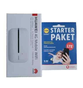 Huawei E5576-320 - Mobiler Hotspot - 4G LTE 150 Mbps bis 16 Geräte + Starterset - Bild 1 von 10