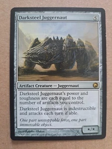 Darksteel Juggernaut Rare Scars of Mirrodin 150/249 MTG Artifact Creature Card - Picture 1 of 2