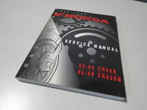 Honda Factory Service Manual 1995-1999 CR80R 1996-1999 CR80RB 61GBF04 - Picture 1 of 7