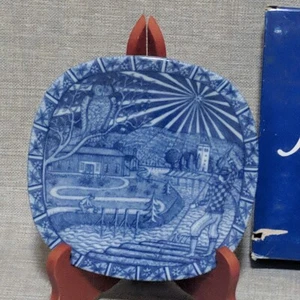 Julien/Svezia 1977 Edizione Limitata Targa da Collezione Blu e Bianco IOB EXC - Foto 1 di 6