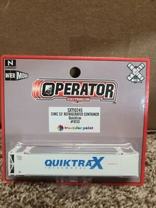Scale Trains N #6133 Quicktrax CIMC 53' Refrigerated Container SXT10245 - Picture 1 of 1
