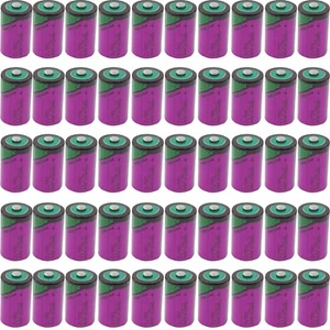50X battery For TADIRAN TL-5902 3.6V 1/2 AA ER14250 SL350/750 TL-2150 Batteries - Picture 1 of 6