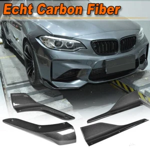 Spoiler anteriore posteriore in carbonio flaps splitter per BMW M2 F87 Coupè 2016-2020 - Foto 1 di 11