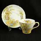 Shelley Daffodil Time Teacup and Saucer Tea Cup Fine Bone China England 13370