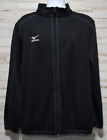 Men's Mizuno Jacket Size XL Mizuno Performance Full Zip Jacket Black