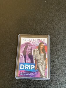 2023 Lexie Brown Panini Origins Drip card.
