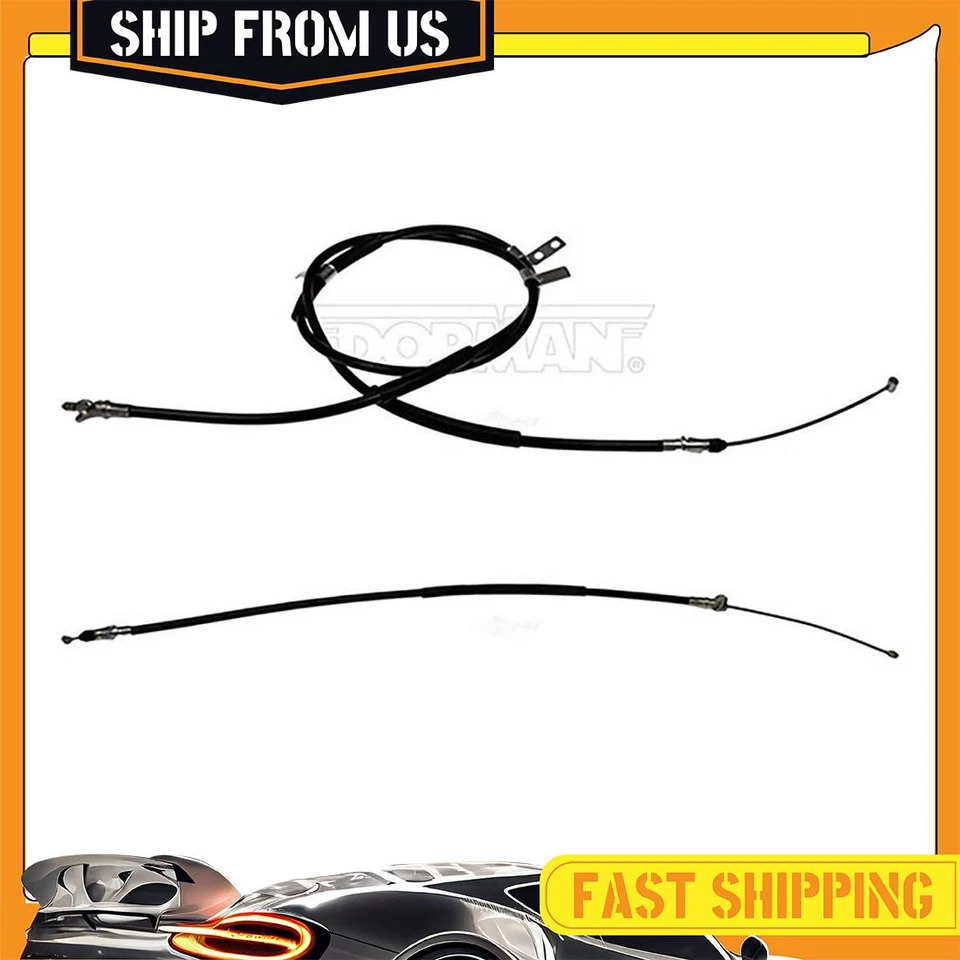 Juego de 2 cables de freno de estacionamiento traseros Dorman para Nissan Frontier 2002-2004 Foto 1 de 4