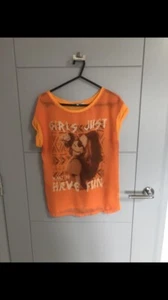 Blue Inc Orange Top 12 - Picture 1 of 1
