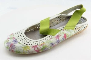 Hispanitas Size 36 M Green Round Toe Mary Jane Leather Women - Picture 1 of 7