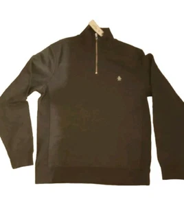 Originale Pinguino Donna Scuro Caviale Erica Taglia 1/4 Zip (Media) - Foto 1 di 4
