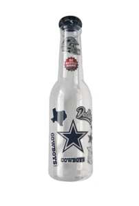 Dallas Cowboys NFL Jumbo 21" Equipo Color Transparente Collage Botella Ahorro Monedas Banco - Imagen 1 de 6