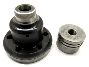 NICE! ATS 5C COLLET CHUCK CNC LATHE PULL BACK NOSEPIECE w/ A2-6 MOUNT - #A6-5CB - Picture 1 of 11