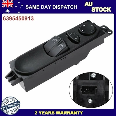 6395450913 New Master Power Window Switch For Mercedes Benz W639 Vito 2003-2014 - image 1 of 4