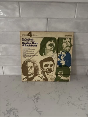 Пластинка долгоиграющая The Ted Heath Orchestra: Beatles, Bach & Bacharach 12 дюймов 33 об/мин - Изображение 1 из 4